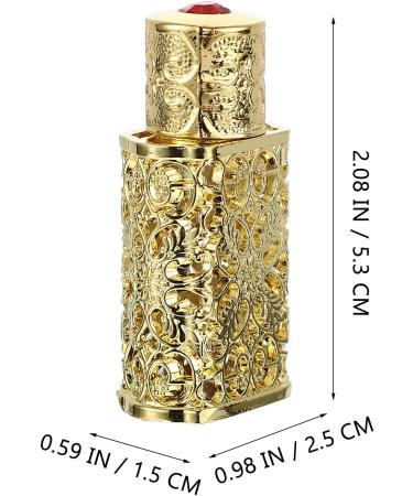 3ml Vintage Perfume Dropper Bottles Diamond Crystal Perfume Bottles Portable Refillable Glass Bottle Travel Essential Oil Bottle for Perfume Essential Oil Liquids - Buy Online on GoSupps.com