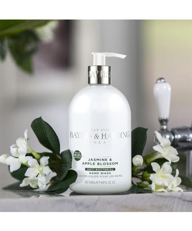 Baylis & Harding Hand Wash Bundle 6 x 500ml Royale Garden Limited Edition Verbena & Chamomile + 3 x 500ml Anti-Bacterial Jasmine & Apple Blossom - Vegan Friendly | 9 Bottles - Buy Online on GoSupps.com