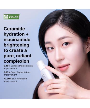 HUECALM Niacin Vita Snow Serum Korean Skincare for Brightening Hydration Oil Control 3% Niacinamide Vitamin C Serum & Ceramide Dark Spot Corrector Hyperpigmentation Treatment Gentle Daily Use - Buy Online on GoSupps.com