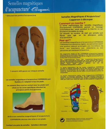 Original wellness acupressure magnetic sole magnetic insoles for women and men energetix 4you 3009 stimulation knobs + 8 magnets feet universal size