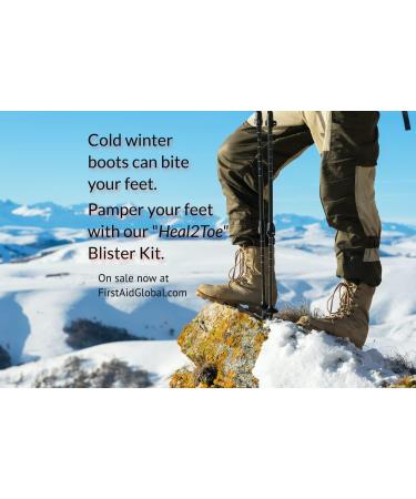 Heal2Toe Hiker's Kit for Foot Sores - Trek Kit | Fast Relief for Foot Sores - Buy Online on GoSupps.com