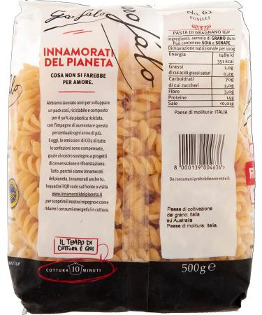  Italian Gourmet E.R. Pasta Garofalo Classic Pasta (10 x 500g) Italian Pasta Durum Wheat Semolina + Polpa Italian Gourmet Polpa 400g - Buy Online on GoSupps.com