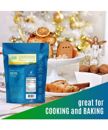 Health Garden Birch Xylitol Sweetener 5 LB (Pack of 2) - Non GMO, Kosher, Made in USA - Keto Friendly - Buy Online on GoSupps.com