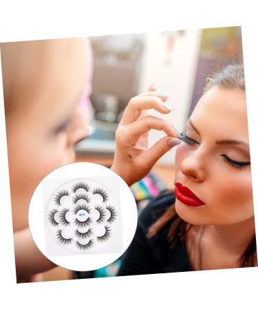 minkissy 7 Boxes 6d False Eyelashes Fake Eyelashes Dense Eyelashes False Eyelash Makeup Accessory Beauty Eyelashes Girls Accessories Dense Makeup Eyelashes Beauty Accessories Chemical Fiber - Buy Online on GoSupps.com