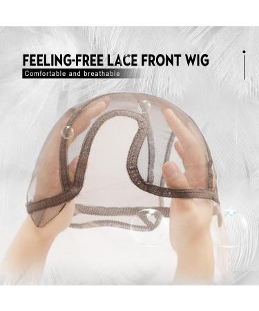 EMMOR Hand-Tied Lace Front 100% Human Hair Wig for Women - Natural Layered Wavy Style in P4/6/18 - Buy Online on GoSupps.com