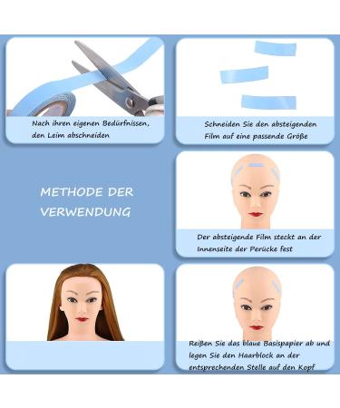 Komunj 3 Yard Double-Sided Adhesive Tape for Hair Extensions - High Adhesive Replacement Tapes - Buy Online on GoSupps.com