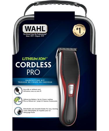 Wahl Lithium-Ion Cordless Pro Haircutting Kit Cord/Cordless Continuous Power Clipper - Model 3325 - Buy Online on GoSupps.com