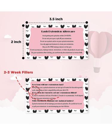 JUNRU 20 Pieces Lash Shampoo Brushes with 50 Pieces Lash Extension Aftercare Instructions Cards Nose Pore Deep Facial Cleaning Brush Cosmetic Lash Cleanser Brush for Eyelash Extensions Women Girls - Buy Online on GoSupps.com