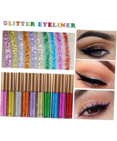 FOMIYES 20 Pcs Eyeshadow Eyeliner Pencil Metallic Liquid Eyeliner Eye Shadow Set European and American 1 count (Pack of 1) Assorted Colorx2pcs - Buy Online on GoSupps.com