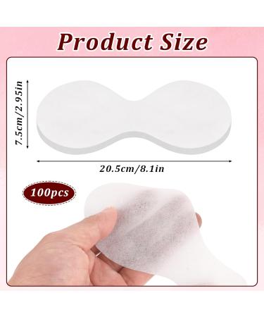 100PCS Disposable Eye Mask Paper - Non Woven Eye Covers for Skincare & Beauty | Perfect for Home & Salon Use - Buy Online on GoSupps.com