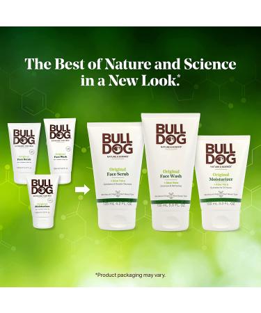 Bulldog Original Full Face Kit: Moisturizer, Face Wash & Scrub for Men - Buy Online on GoSupps.com