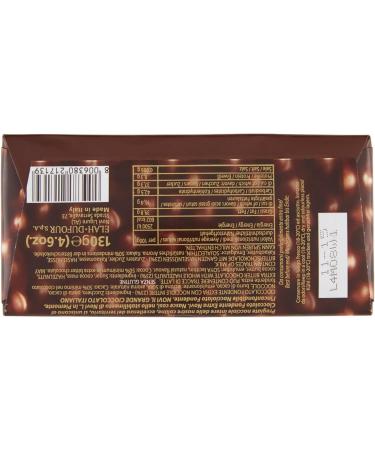  Italian Gourmet E.R. Novi Nocciolato Set of 6 Dark Chocolate Bars with Whole Hazelnuts Hazelnut Chocolate Bar 230g + Italian Gourmet Polpa 400g - Buy Online on GoSupps.com