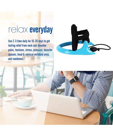 Posture Neck Exercising Cervical Spine Hydrator Pump - Relief for Stiffness and Neck Pain, Neck Curve Restorer - Buy Online on GoSupps.com