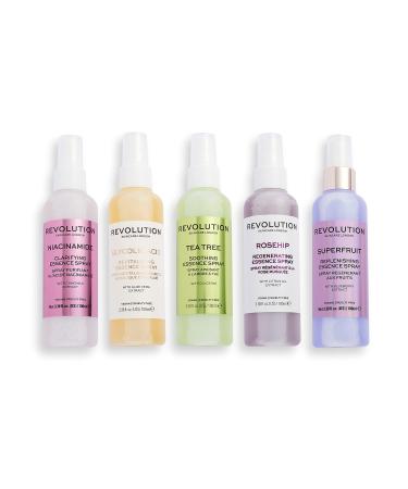 Revolution Skincare London Spritz Like You Mean It Essence Spray Collection 5x100ml