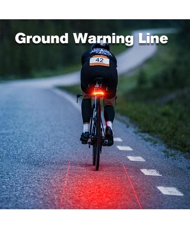 MEILAN X5 Wireless USB Rechargeable Smart Bike Tail Light with Turning Signal - Remote Control Bicycle Rear Light for Cycling Safety - Buy Online on GoSupps.com