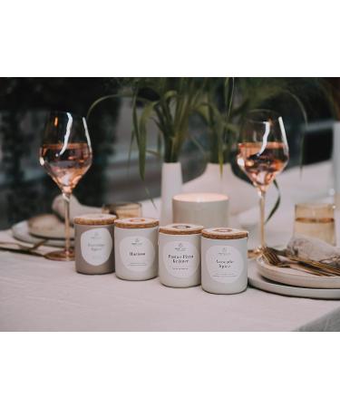 POTLUCK Harissa Spice Mix | Vegan & Gluten-Free | 60g Ceramic Pot | Natural Ingredients for International Shipping - Buy Online on GoSupps.com