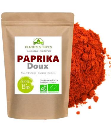 Organic Sweet Ground Paprika 100 g, "precious" paprika - Resealable Biodegradable Freshness Bag (100g)
