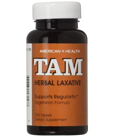 American Health Tam Herbal Laxative 100 Count