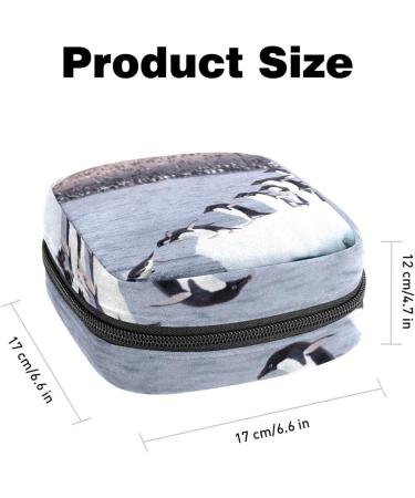 Penguin Animal Sanitary Napkin Storage Bag - Cute Period Bag for Teen Girls and Women - Buy Online on GoSupps.com