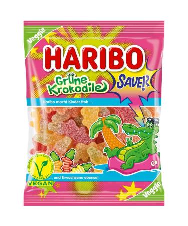 HARIBO Haribo Green Crocodiles Sour 175g