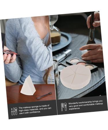 FRCOLOR 8 Sets Triangular Sponge Puff Body Sponge Eye Patches for Adults Makeup Puff Women Cosmetic Supply Face Powder Puff Makeup Sponge Puff White Emulsion Girl Wet and Dry - Buy Online on GoSupps.com