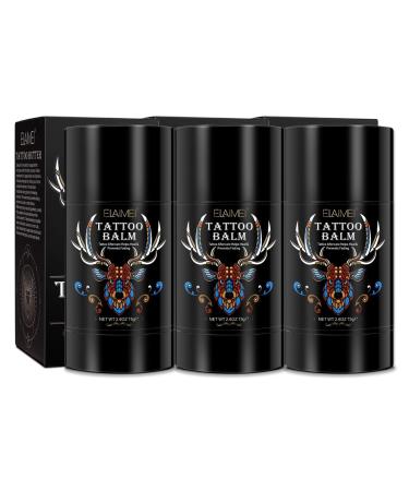 P-BEAUTY Tattoo Butter Care Balm with Vitamin E 75g - After Tattoo Care - Promotes Healing & Moisture Protection Against Dryness - Tattoo Balm for 3 Pack
