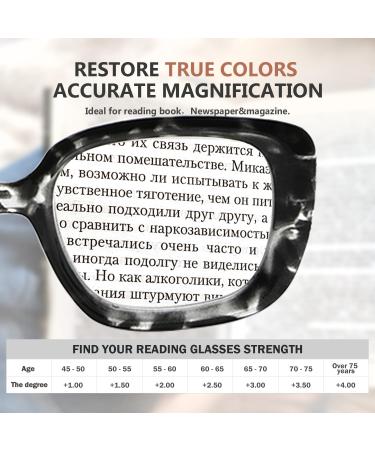 Eyekepper 4-Pack Newish Reading Glasses for Women +3.00 | Stylish & Comfortable Readers - Shop Internationally - Buy Online on GoSupps.com