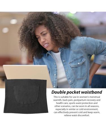 EWOKE Bungee Gurtner Warmer - High Elasticity Double Bag Body Warmer | Ideal Christmas & Birthday Gift for Mother & Wife - Black - Buy Online on GoSupps.com