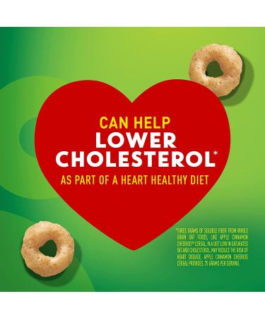 Cheerios Heart Healthy Apple Cinnamon Cereal - 19 oz | Nutritious Breakfast Option - Buy Online on GoSupps.com