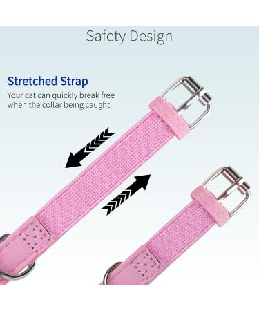 Apple AirTag Cat Neck Band - Light Tracker for Kittens & Puppies 7-9 inch (Rose) | Secure Your Pet! - Buy Online on GoSupps.com