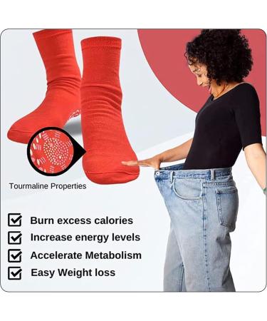 Alvo Feet Socks for Varicose Veins Alvo Feet Tourmaline Acupressure Self Heating Socks Diabetic Socks Women and Men (6PAIR Black) 6PAIR Black - Buy Online on GoSupps.com