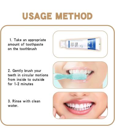 KLYso Natural Whitening Toothpaste - Remove Coffee Tea & Wine Stains Fresh Breath Oral Care Daily Teeth Cleaning & Shining(2PCS) - Buy Online on GoSupps.com