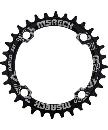Bike Crank Arm Set 170mm 104 BCD with Bottom Bracket Kit - MTB BMX Road Bicycle - Shimano FSA Gaint Compatible - 32T/Black - Buy Online on GoSupps.com