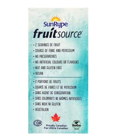 SunRype Fruit Source 100% Fruit Bar 30ct x 37g Bars - 3 Flavours (Imported from Canada) - Buy Online on GoSupps.com