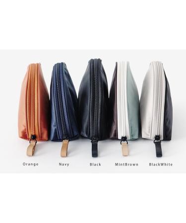 Mossio Half Moon Cosmetic Beauty Bag - Mint Travel Organizer for Makeup & Toiletries | International Shipping Available - Buy Online on GoSupps.com