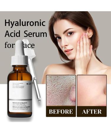 Retinoid 2% Emulsion Retinol Serum Serum High Strength for Face Retinol Face Serum Anti Wrinkle Serum Fade Fine Lines Skin Repair Serum for Women & Men Strength Face Serum 2 * 30ML - Buy Online on GoSupps.com