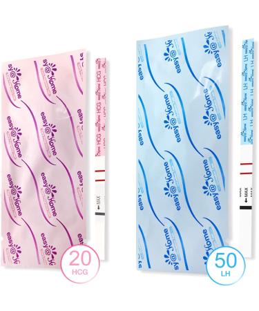 50 Advanced Ovulation Strips and 20 Early Pregnancy Tests - Accurate Fertility Tracker OPK with Free APP  50LH+20HCG - EXP: 3/11/2023 70 Count (Pack of 1) - Buy Online on GoSupps.com
