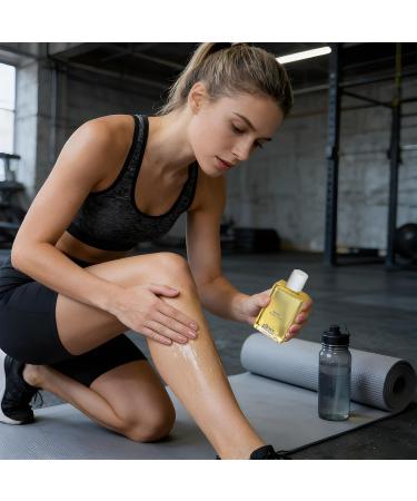 Huile Pour Le Corps Absorption Douce 150 Ml Massage Quotidien Relaxant Huile Pour La Peau Du Corps Apr s L'entra nement Formule Nourrissante L g re Facile Utiliser Pour Les Bras La Taille L - Buy Online on GoSupps.com