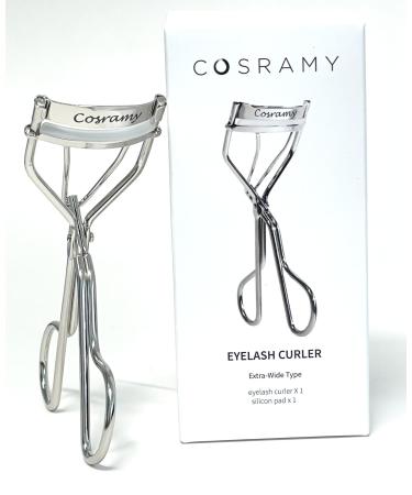 Professional Classic Eye Lash Curler with an Extra Refill Pad Precision Curl Control for All Eye Shapes No Pinching No Pain and No Pulling Extra-Wide