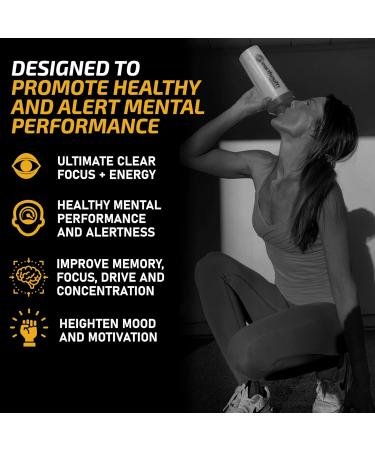 Energy + Focus Supplement | Boost Energy & Enhance Memory | 20 Servings Lychee Flavor - International Shipping - Buy Online on GoSupps.com