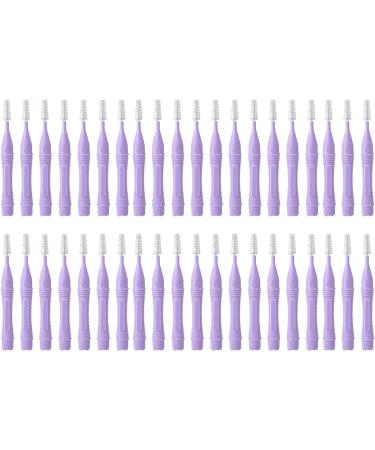40-Piece Interdental Toothbrush Set - Ergonomic Handle for Retainer Care | International Shipping - Buy Online on GoSupps.com