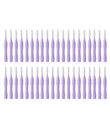 Interdental brushes 40 pieces dental cleaning brush for braces for braces for preventing caries toothpick cleaner cleaning tool removes bad breath
