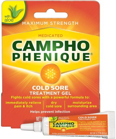 Campho-Phenique Original Cold Sore Treatment Gel Formula - 0.23 Oz Pack Of 4
