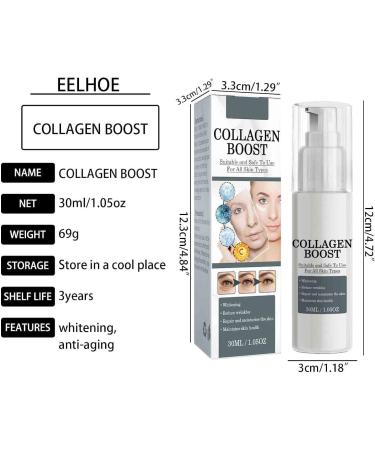 3Pcs Collagen Boost Advanced Collagen Boost Anti Aging Serum Collagen Boost Cream Collagen Boost Anti-Wrinkle Cream Collagen Booster for Face 30ML/1.05FL.OZ - Buy Online on GoSupps.com