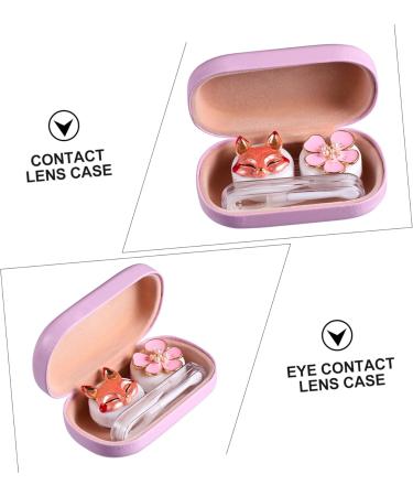 Solust 3 Series Box Colored Contact Lens & Travel Case - Halter Set for Eye Care | Durable ABS Container - Buy Online on GoSupps.com