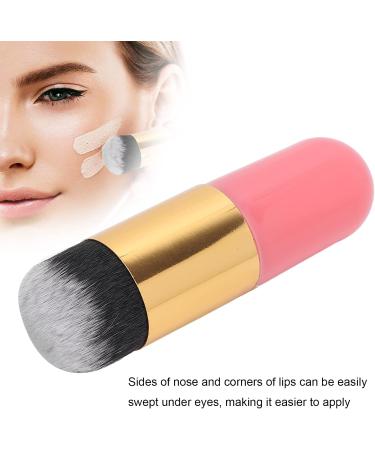 Foundation Makeup Brush Professional Cosmetic Liquid Blend Blush Liquid Powder Brush for Daily Makeup (Pink Gold) - Buy Online on GoSupps.com