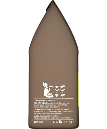 Senseo Caf Classique - 200 soft pods - pack of 5 x 40 pods - Buy Online on GoSupps.com