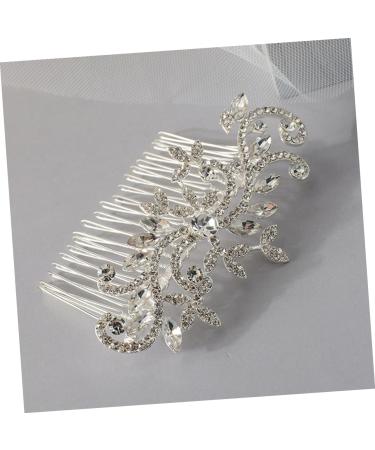 minkissy Wedding Hair Accessories Prom Hair Accessories Hair Combs for Women Accessories Bridal Hair Accessories Wedding Hair Comb Hair Side Comb Decor Zinc Alloy Bride Rhinestone Hair - Buy Online on GoSupps.com