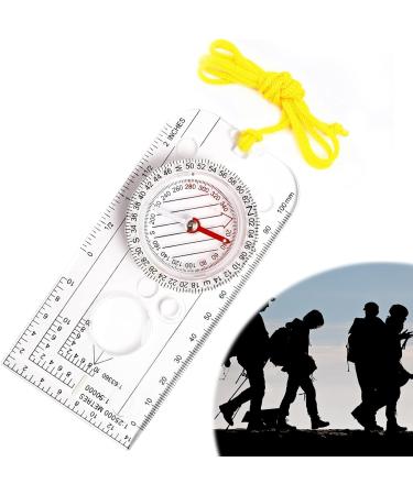 Navigation compass compass children expedition compass orientation run compass light hiking compass scouts compass for outdoor activities such as camping hiking also suitable for children