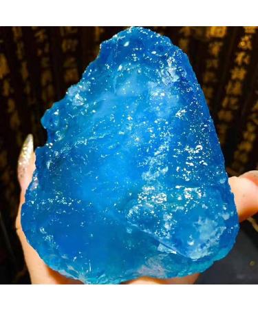 1pcs Beautiful Natural sea Sapphire raw Stone Natural Aquamarine Crystal Reiki 200-210g Stone Mineral Specimen (Size : 100-110g) - Buy Online on GoSupps.com